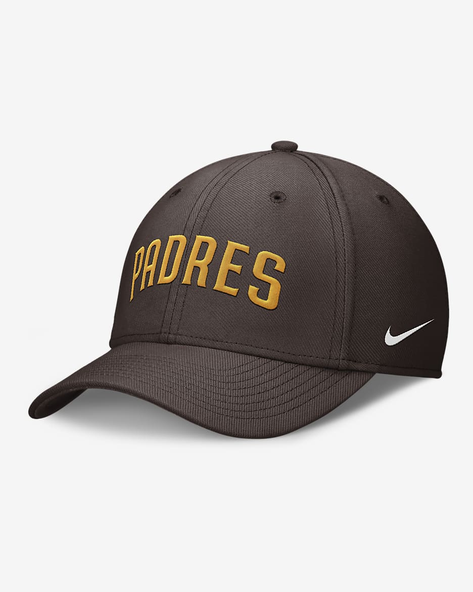 San Diego Padres Primetime Swoosh Men s Nike Dri FIT MLB Hat